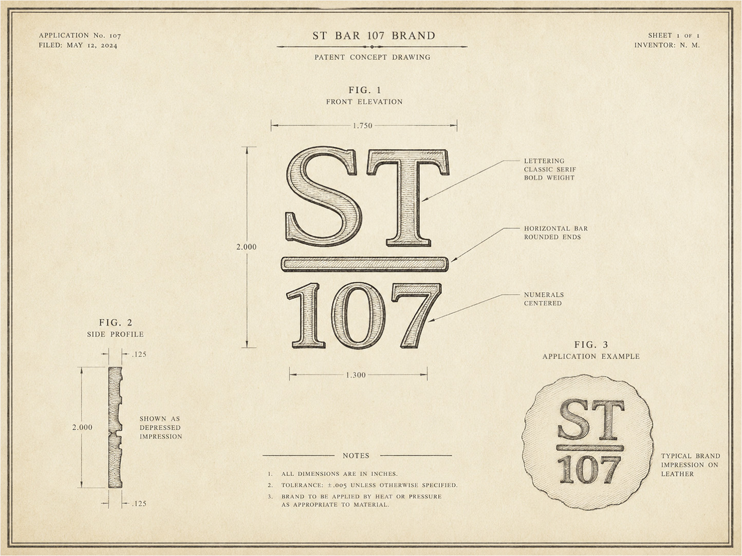 Security Traders Brand Patent