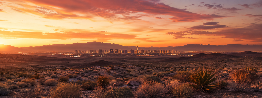 Security Traders Las Vegas Sunset